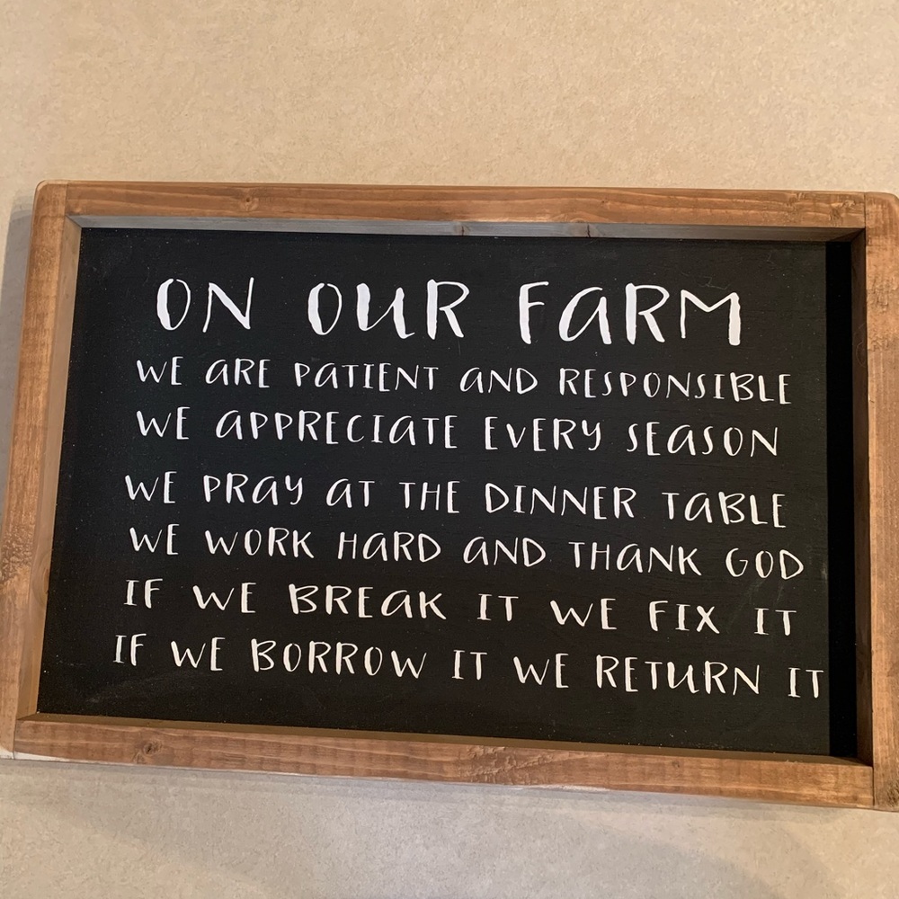 New sign from @coffeecraftsandchaos